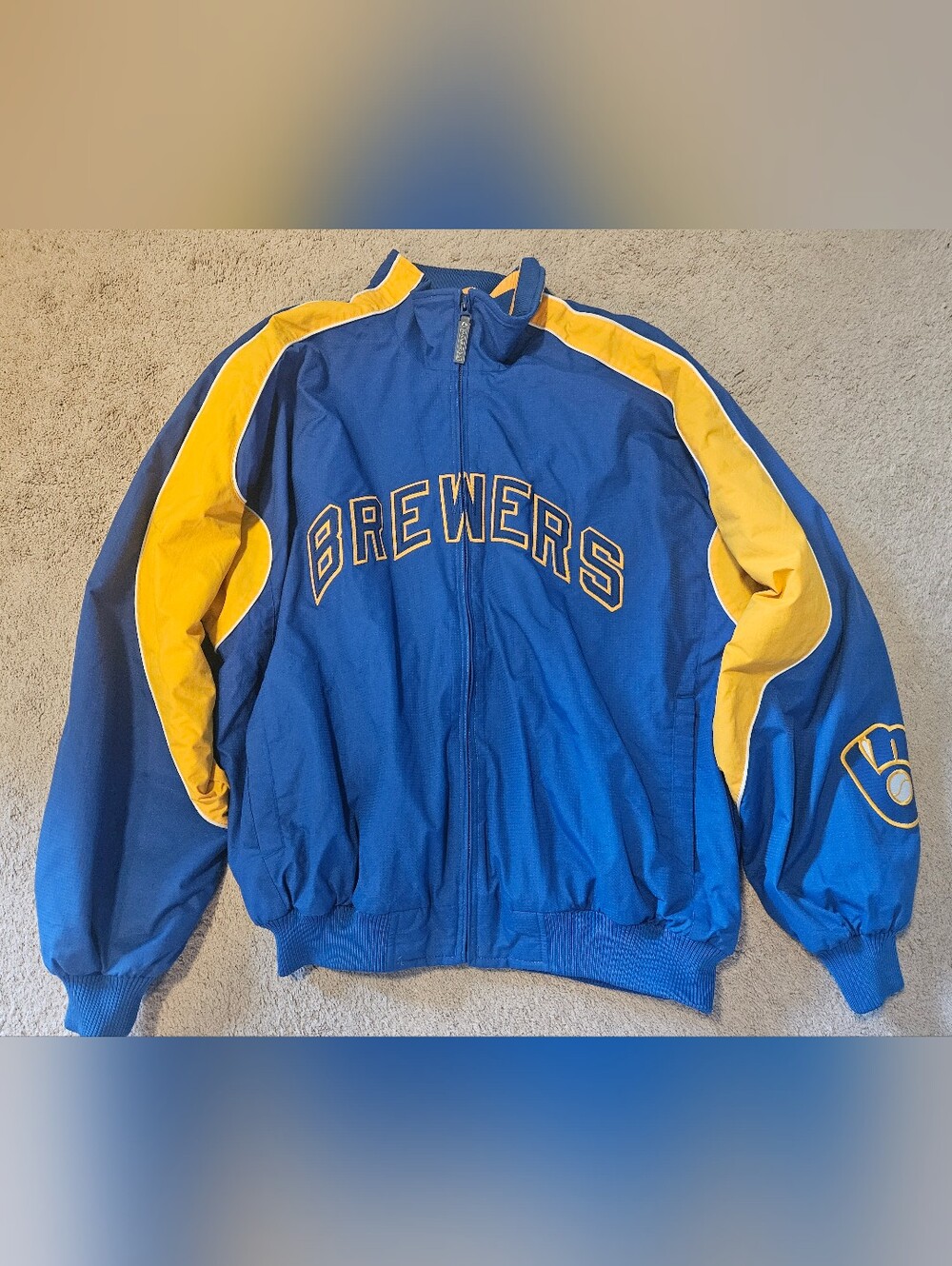 Milwaukee Brewers Fleece Lined Jacket